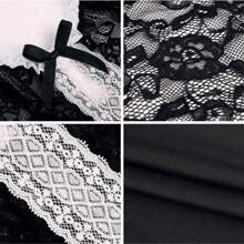 New Sexy Maid Cosplay Costume Set, Backless & Seamless Lingerie Outfit