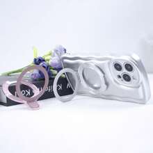 Magnetic Phone Holder Ultra Thin Metal Ring Holder Compatible With IPhone 15 14 13 12 For Magsafe Sticky Kickstand Support Wireless Charging Compatible With IPhone, Android Phone, Gift For Birthday, Family, Friends Finger Ring Holder, Phone Grip, Phone Accessories