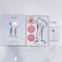 Popular Mini Electric Silicone Face Scrub Brush 500mAh Rechargeable Facial Cleanser For Home Body Care Pore Cleanser For Optimal Skin Health
