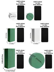 20 piezas/10 piezas/8 piezas/1 pieza/2 piezas/4 piezas/6 piezas de bloques de espuma de poliestireno verde de 14 cm x 8 cm x 4,5 cm, apropiados para arreglos florales, decoración de plantas y manualidades, adecuados para decoración de bodas, fondo de novia, arco de boda, centros de mesa, relleno de ramos, también apropiados para Navidad, Halloween, Acción de Gracias, Regreso a la Escuela, Día de San Valentín, Día del Maestro, Día de la Madre