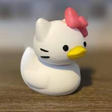 Sanrio 1 Pc Hello Kitty Duck With Pink Sparkle Bow Duck