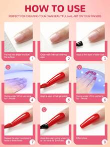 coscelia 6PCS Glitter Nail Gel Polish Set 7ML Pink Gold Purple Blue Grey Soak Off Gel Nail Polish Needed For Nail UV/LED Lamp, Long Lasting And Gloss Shine For All Seasons Women DIY Nail Art Salon At Home