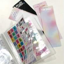 透明口袋照片明信片电影票根整理册（卡片册）- 珍藏美好时光 | 适合各种场合的节日礼物（情人节/圣诞节/万圣节）