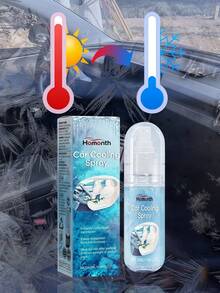 1/2件便携式汽车冷却喷雾，夏季汽车冷却剂，降温，舒适驾驶，消除高温，降低车内温度，缓解干燥 - 彩色 - 查看 10