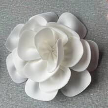 1pc Exaggerated Large Rose Flower Headpiece Fascinator Hat Women Wedding, Tea Party Hair Accessories, Kentucky Derby Bridal Hair Accessories, Luxury Headpieces Yellow Headband Halloween Rave Hair Accessories, Gifts