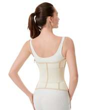 1pc Unisex High Waist Latch Slimming Belt, Double Pressure, Breathable, 7-Rib Support Waist Cincher Gym Accessories - Beige - View 4