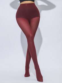 1 Pair Women Ballet/Dance Shaping Pantyhose, Slimming Vertical Stripe Tights, Sexy European Style Stitching Leggings