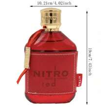 Dumont Nitro Red Eau De Parfum For Men 3.4 Oz - Fruit, Woody, Floral & Masculine Fragranc - 紅色 - 查看 4