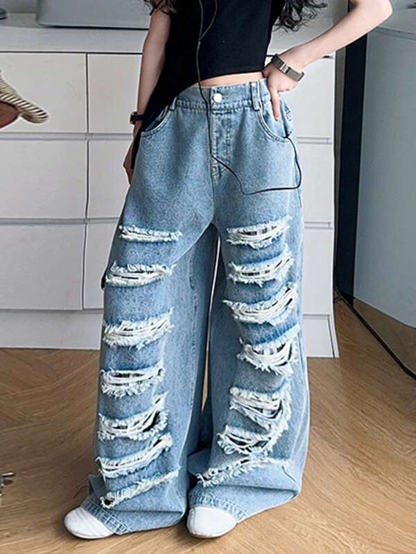 Girls Fashion Denim Jeans, Summer 2025 New Collection, For Older Tween Girl