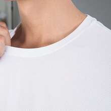 Adidas Men's Summer 2026 New Basic Training Fitness Casual Breathable Short Sleeve T-Shirt IK7436 - White - View 8