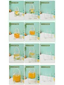 1pc Cold Beverage Dispenser With Faucet, Drinks Bucket For Lemonade, Fruit Tea, Juice, Alcohol, Large Capacity