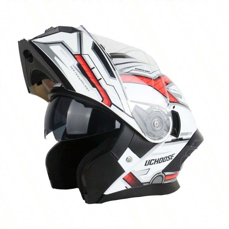 815 Uchoose DOT Approved Full Face Helmet Crash Motorbike