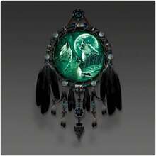 Dreamcatcher Collector Plate: Wolf Songs - Multicolor - View 5