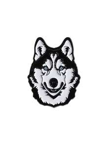1pc Cute Pet Badge - Adorable Dog & Cat Head Design - Playful Animal Pin For Pet Lovers & Veterinary Students - Multicolor - View 9
