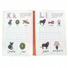 Lachilly Spanish Alphabet Handwriting Practice Book- 32 Pages Mi Primer, Preschool Spanish Learning ABC Alphabet Tracing Workbook For Kids, Trace Letters & Vocabulary - Multicolor - View 13
