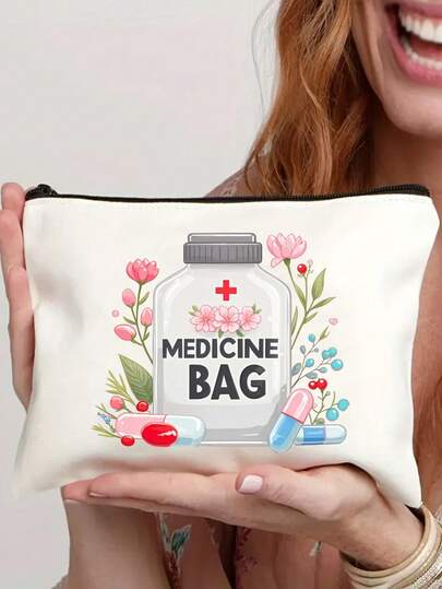 Portable Small First Aid Kit, Compact Medicine Box, First Aid Bag And Pill Organizer For Outdoor Travel, Office And Everyday Carry