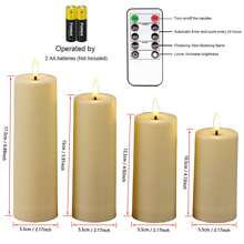 12pcs Candle Set + New Fake Candles + Electronic Flameless Candle Lights + ABS Material + Remote Control High-End Candle Lights + Suitable For Romantic Atmosphere, Birthday Romance, Wedding Creative Timed Candles (Batteries Not Included)