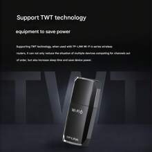 tp-link 免驱动 WiFi 6 适配器 TL-XDN7000 | 适用于 Win11/10/7、MacOS、Linux 的多操作系统即插即用 | 紧凑型设计，配备外置天线 | 支持 AP 模式 - 黑色 - 查看 5