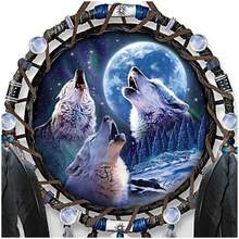 Dreamcatcher Collector Plate: Wolf Songs - Multicolor - View 4