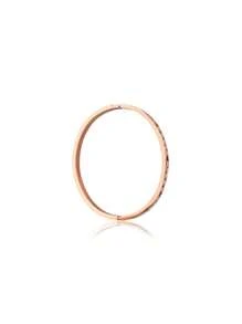 Folli Follie 2pcs Classic Watch For Women With Bangle Bracelet Business Casual Wrist Watches For Woman,Vintage Small Face Square Watch With Bracelet Ladies Quartz Watch With Leather Strap
