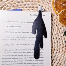 1pc Spilled Coffee Bookmar -Creative Coffee Cup Bookmark With Leather Decoration Spilled Coffee Bookmark - Multicolor - View 9