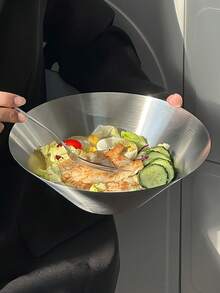 1 件高端不锈钢 Ins 风格麦片/沙拉/酸奶碗 - 彩色 - 查看 2