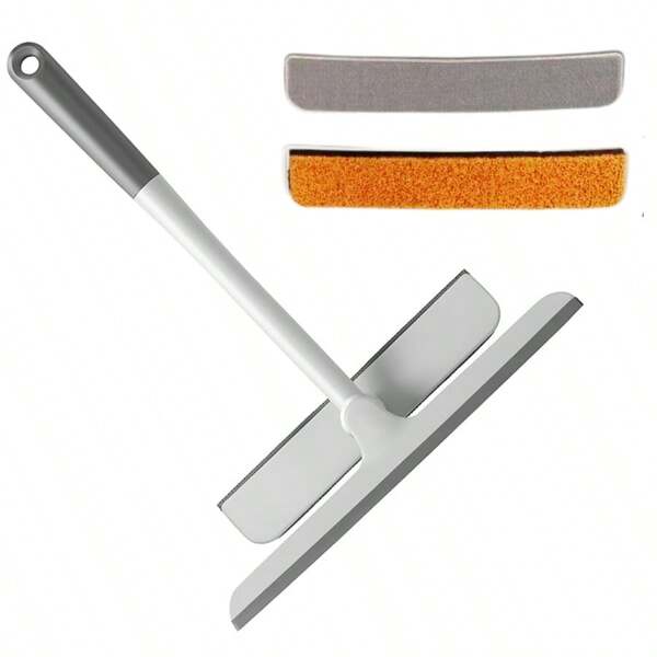 Kit 3 Piezas Limpiador De Vidrios Y Ventanas Con Jalador Eficiente Práctico Para Hogar Oficina Escuela