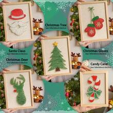 DIY String Art Kit mit Zubehör und Rahmen für Kinder Studenten Erwachsene Anfänger Haus Wanddekorationen einzigartiges Geschenk