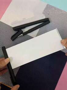 1 Reusable Pen With Expandable Memo Pad, Made Of Plastic Material, A Multifunctional Writing Tool For Exams And Notes Taking