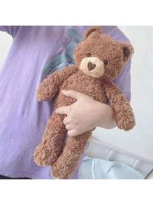 Cute Teddy Bear Doll (It Has A Heart-Shaped Nose!) Teddy Bear Plush Dolls, Perfect Gifts, Perfect Decorations, The Best Choice For Giving As Gifts. Graduation. Graduation Gift. Easter Gifts. Easter. Valentine's Day Gift. Halloween Gift. Decoration. Perfect. Soothing Toys. Party Gifts. Boys' Toys. Plush Toys. Doll. Doll. Plush Toys. Capybaras. Toy. Sewing. Luxurious. A Girl's Gift. Girl. Throw Pillow. Accompany The Doll