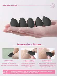 55件套化妆刷套装：包含32支化妆刷——粉底刷、散粉刷、眉刷、腮红刷、高光刷、眼影刷、睫毛刷、眼线刷、轮廓刷、细节刷、鼻刷、面部刷；1个化妆包；4个化妆海绵；4个粉扑；1个卸妆液；4个迷你美妆蛋；4个指套粉扑。 - 彩色 - 查看 11