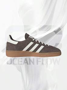 Adidas Handball Spezial Earth Strata Gum (Women's)– Women's Lifestyle Sneakers – Shoes For Woman -Vintage -Spring & Summer-Inspired Running Shoes, Shock-Absorbing Comfort, Gym To Streetwear Casual Wear-Easter Gift–IF6490 - Earth Strata//Gum - 查看 2
