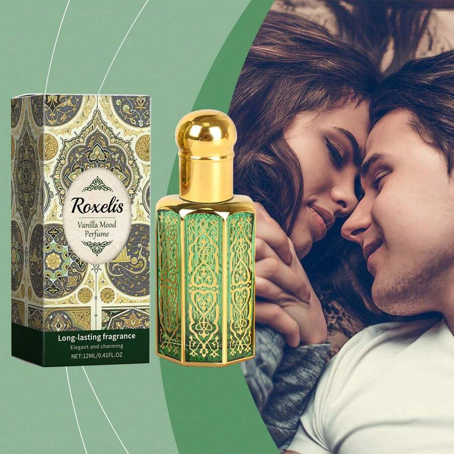 Roxelis Arabian-Style Perfume, With A Delicate And Gentle Vanilla Fragrance That Lingers For A Long Time, Exudes Charm And Creates A Portable Atmosphere - default - View 1
