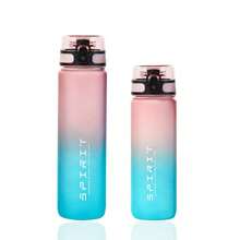 500ml, 1000ml Large Capacity Plastic Gradient Water Cup, Outdoor Sports Water Cup, Direct Drinking Water Bottle For Easy Handling