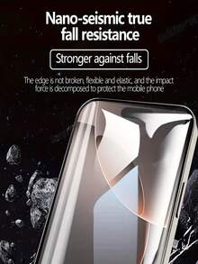 4 件装柔软水凝胶屏幕保护膜适用于 17 16 15 14 13 12 11 Pro Max Plus,全覆盖、防刮、防震,采用耐用 TPU 柔性水凝胶膜,适用于 X XS MAX XR(非玻璃)防水防摔防摔防指纹 - 4 PCS - 查看 6