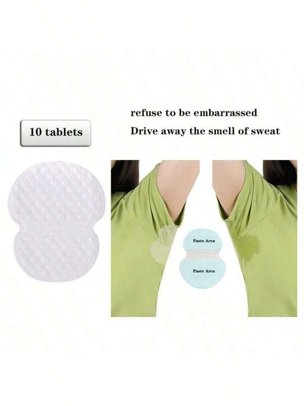10/20/50/100pcs Underarm Pads Dress Clothing Perspiration Deodorant Pads Armpit Care Sweat Absorbent Pads Deodorant For Women Men, Back To School Supplies Armpit Antiperspirant Patch, A Magic Device For Women Who Sweat In Armpits, Sweat-Blocking Anti-Perspirant Patch, Ultra-Thin And Invisible Summer Mat