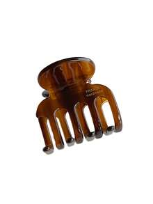 1pc/2pcs Retro Brown Stripe Hairpins, Elegant Versatile Small Hair Claw Accessory For Women, Suitable For Daily, Outdoor, Casual, And Date Styling Claw Clips Hair Clips Hair Jaw Clip Hair Clamps Hair Clutch Hair Catcher Clip Fall Winter Hair Accessories For Women For Vacation Outfits Woman - Multicolor - View 17