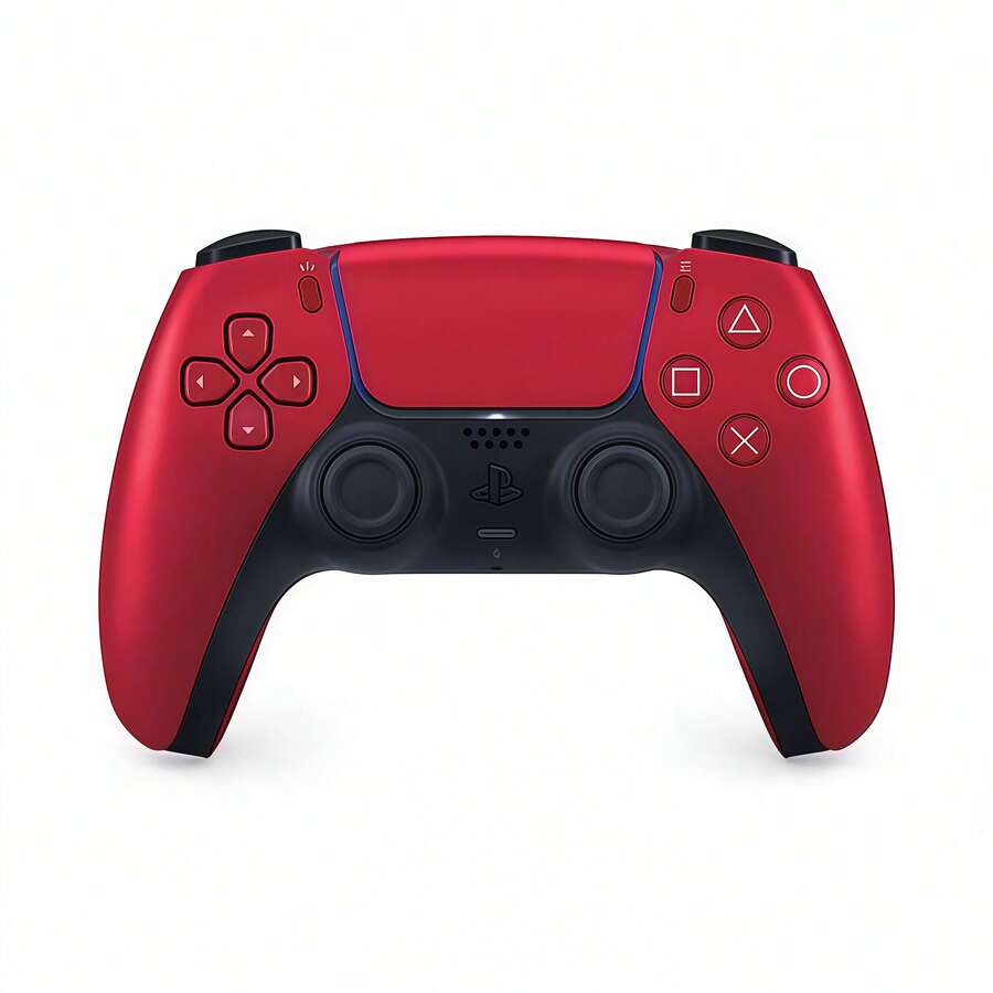 PS5 DualSense Wireless Controller - Immersive Haptic Feedback, Futuristic Design, Compatible With PC & PS5 - High-Performance Gaming Equipment Of Choice - Volcano Red - View 1