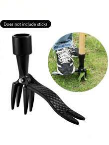 Upright Lawn Weeder, Metal Puller Head Garden Grass Remover, Manual Upright Puller Digging Shovel