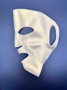 1pc Silicone Face Mask Holder - Reusable, Evaporation-Proof, Moisturizing Facial Mask Cover, Beauty Face Tool - Includes Travel