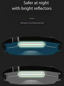 AiScrofa Women's And Men's Slim Running Waist Pack Running Belt Bag Money Belt Phone Holder For Running Sports Hiking Travel - Multicolor - View 4