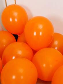 60pcs 12 Inch Rose Red,Light Pink,Orange Latex Balloons Set, 12 Inch Pink,Orange Glitter Transparent Latex Balloons Suitable For Birthday Party, Wedding, Anniversary Decoration