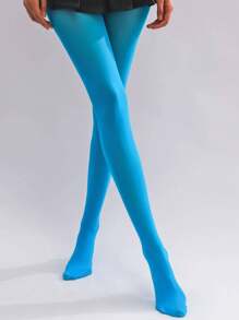1 Pair Women Ballet/Dance Shaping Pantyhose, Slimming Vertical Stripe Tights, Sexy European Style Stitching Leggings