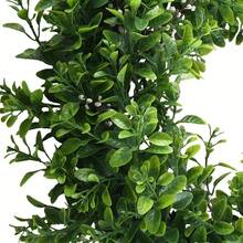 1 PC Front Door Wreath - màu xanh lá - Xem 5