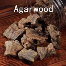 5g/15g/30g/60g Copeaux d'agar de Canaan naturels pour apaiser et dormir, sans produits chimiques, parfum doux, convient pour le charbon, le chauffage électrique, le charbon doux, la diffusion de feu, matières premières haut de gamme de l'encens chinois et arabe, convient pour la relaxation, le sommeil, le yoga, le thé, le spa et la méditation, etc.