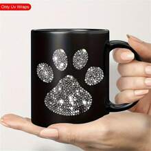4 Stücke/Set glänzende Krallen-Muster-Themensticker mit UV DTF Transfer, wasserfest und kratzfest, geeignet für Tassen, Kaffeebecher, 16 oz Libbey Gläser, Handyhüllen, Keramikbecher, 40 oz Wasserflaschen, DIY Basteleien, Tassen-Umwicklungen, Gitarren-Dekoaufkleber, DIY-Geschenke