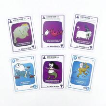 派对卡牌桌游-云朵猫，2-8人，快速游戏，游戏元素主要为猫咪和激光束，策略与运气，充满趣味与互动，时尚热门桌游，活跃派对氛围