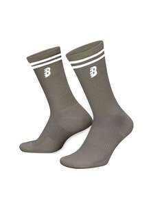 1/3/5 Pairs Back To School Quick-Dry Odor Control Antimicrobial Knit Fabric Socks - Multicolor - View 18