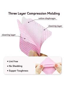 200片无绒指甲清洁湿巾，卸甲棉片，睫毛嫁接清洁湿巾，柔软无纺布丙酮卸甲棉片，用于指甲准备和凝胶指甲油卸除，无绒指甲凝胶清洁湿巾，睫毛嫁接清洁湿巾，免水美甲用品，适合女性和女孩日常美甲清洁和卸甲，美甲用品，美甲配件 - 彩色 - 查看 4