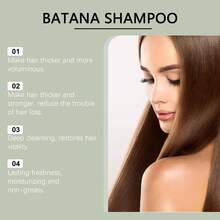 El champú de romero de Hoegoa nutre y limpia el cabelludo, fortalece el cabello y reduce la incomodidad del cabelludo - Verde Oliva - Ver 3